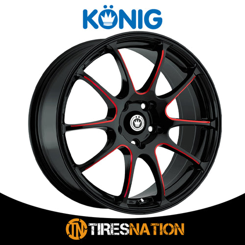 Konig 24Br Illusion 17X7 5X100 73 +40