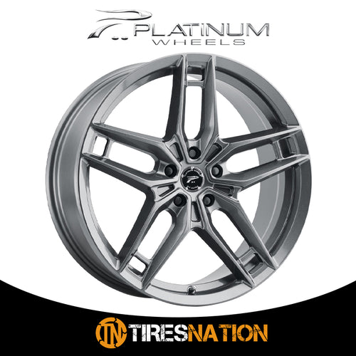 Platinum 464Gn Lotus 18X8 5X4.50 72.62 +40