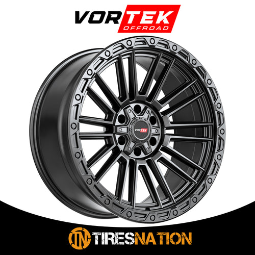 Vortek Vrt-604 Satin Black 17X9 5X127/5X139.7 78.1 0